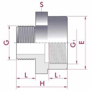 диаметр 3/8' x ½' диаметр 3/8' x ½'