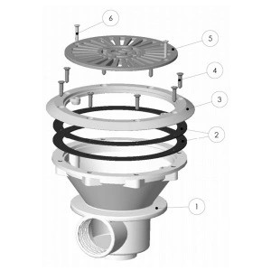 Уплотнительное кольцо для донного слива IML SU-002