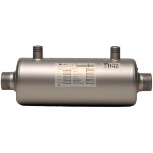 Теплообменник для бассейнов Dinotec TWT 35 титановый