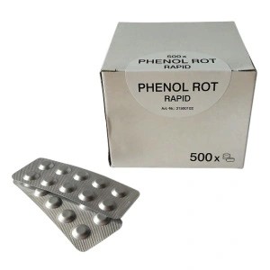 Таблетки тестерные Chemoform Phenol Red Rapid (pH)