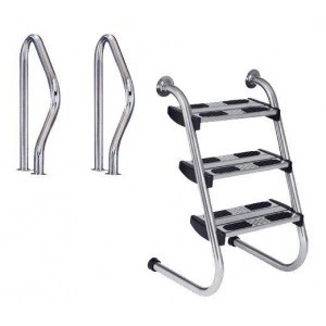 Лестница для бассейна Flexinox Easy Access 3 ступени с поручнями