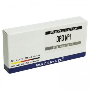 Запасные таблетки для фотометра Water-I.D. DPD1
