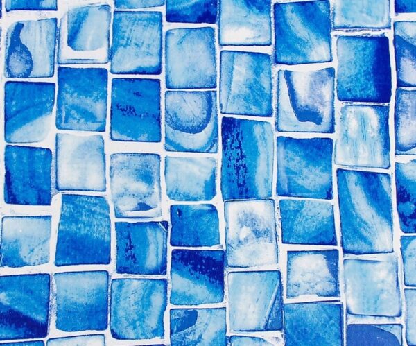 Пленка ПВХ для бассейна D-line Mosaic 1,5 мм (ассиметричная мозаика) 1,8х25 м F8077