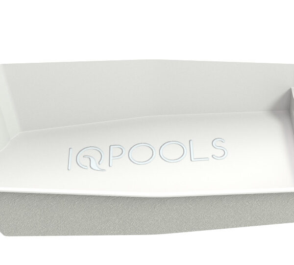 Композитный бассейн IQPools Аллегро 8.8х4х1.01-1.65 м объем 38 м3 белый