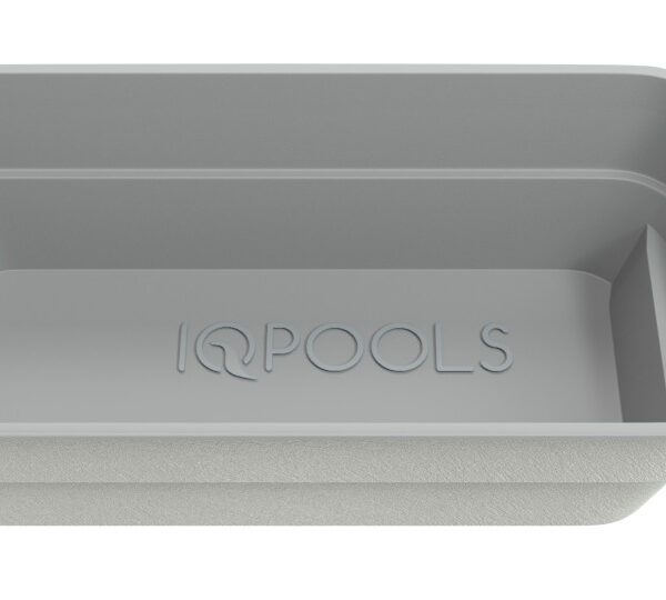 Композитный бассейн IQPools Форте 7х3х1.65 м объем 26 м3 вес 460 кг серый