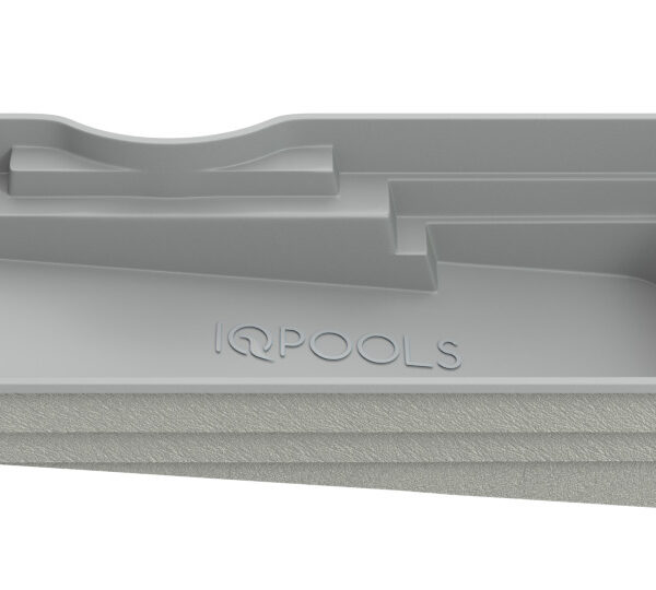 Композитный бассейн IQPools Марш 9х3.5х1.01-1.8 м объем 40 м3 серый
