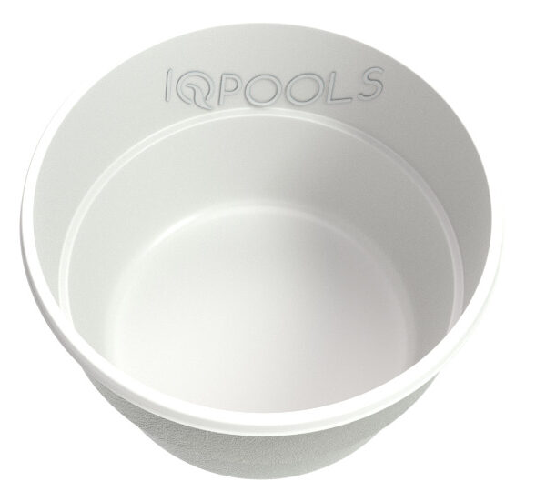 Композитный бассейн IQPools Рондо 3.5х3.5х1.7 м объем 15 м3 белый
