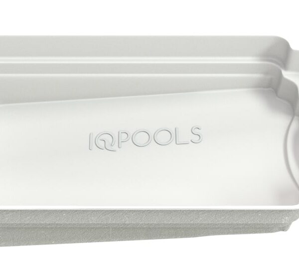 Композитный бассейн IQPools Виво 8х3.4х1.3-1.8 м объем 32 м3 650 кг белый