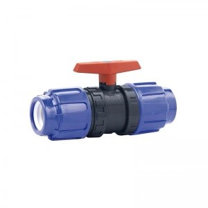 Кран шаровой для бассейнов ПВХ Cepex PN10 (уплотнение шара HDPE
