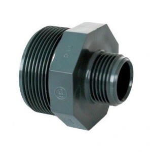 Переход ПВХ Д.25 - 32 x 1" П (50/A) редукционный 7308026/Coraplax 7.208.026 для бассейнов