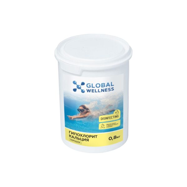 Хлор для бассейна ЭКОХЛОРИН ШОК, порошок (0,8кг) Global Wellness арт. 2503200800