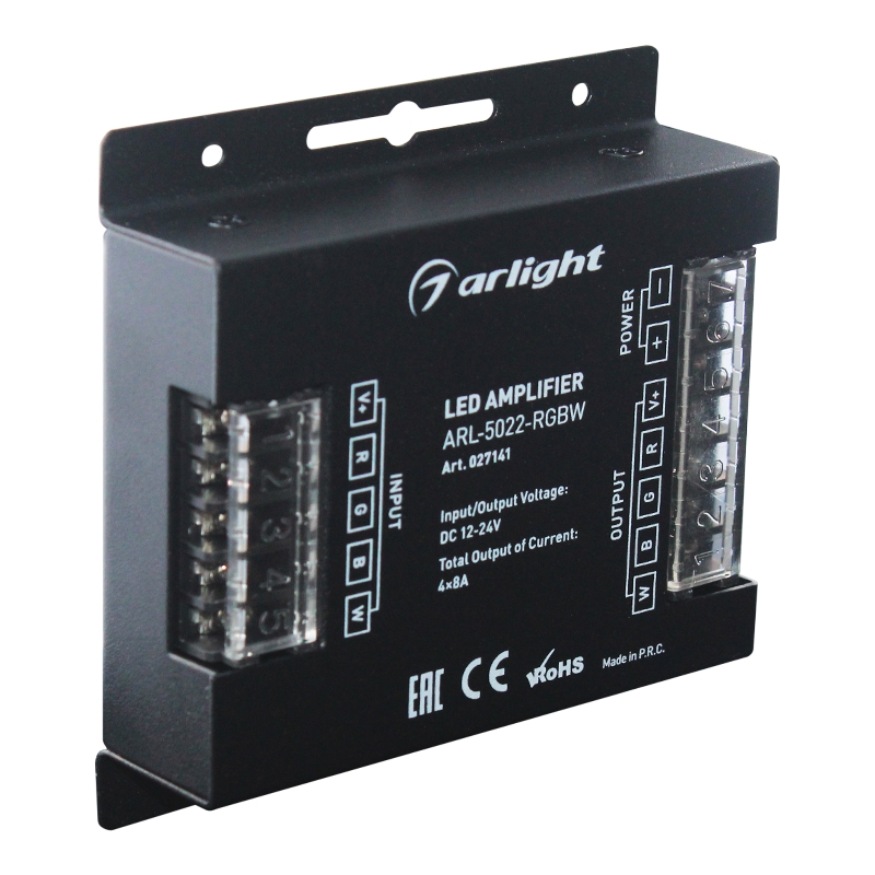 Усилитель ARL-5022-RGBW (12-24V Усилитель ARL-5022-RGBW (12-24V