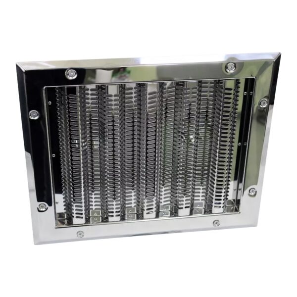 Водозабор прямоугольный (лицевая панель) для бассейна 60 м3/час Runwillpools Р5-15N AISI-304 Шлифованный