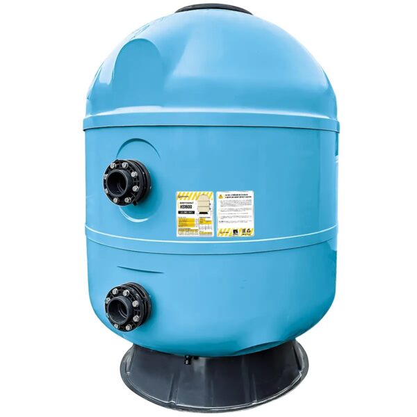 Фильтр AquaViva HS1600 (101 м3/ч , 1600 мм, 4860 кг, 110 мм, 2,5Бар, 1.2 м засыпка) арт. HS1600 1,2m для коммерческих бассейнов